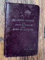 M. H. Shakir - 1900(c) Political Science and Art of