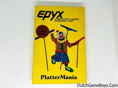 Atari 400/800/1200/ XE - PlatterMania, Spelcomputers en Games, Games | Atari, Gebruikt, Verzenden