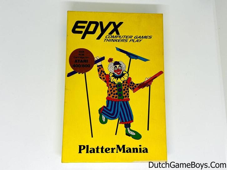 Atari 400/800/1200/ XE - PlatterMania, Spelcomputers en Games, Games | Atari, Gebruikt, Verzenden