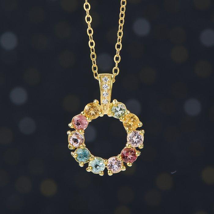 Zonder Minimumprijs - Ketting met hanger - 18 karaat Geel, Sieraden, Tassen en Uiterlijk, Antieke sieraden