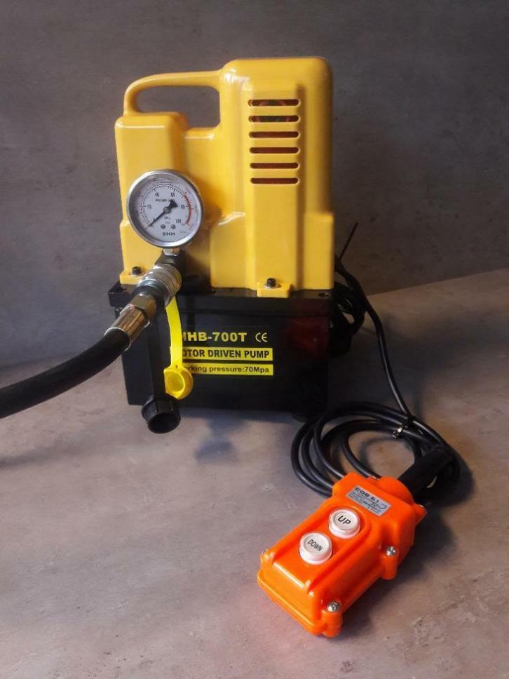 Elektrisch hydraulische pomp 700 Bar hydrauliek unit 220V, Doe-het-zelf en Verbouw, Gereedschap | Overige machines, Nieuw, Ophalen of Verzenden