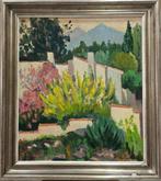 French School (XX) - Houses and flowers