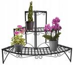 Gardenline Zwart Plantenrek | OP = OP Retourdeal | 60x60x60, Nieuw, Ophalen of Verzenden, Metaal, 60 tot 100 cm