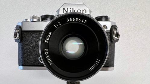 Nikon FM + Nikkor 2/50mm | Single lens reflex camera (SLR), Audio, Tv en Foto, Fotocamera's Analoog