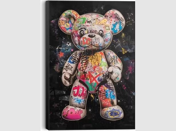 2dekans | Orange Wallz Muurdecoratie - Beer Wall Art - 90 x, Huis en Inrichting, Woonaccessoires | Overige, Zo goed als nieuw