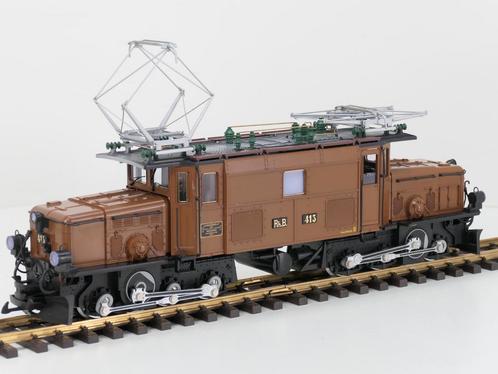 LGB 20400 B RhB-Krokodil Ge 6/6 I 413, Digitaal, Sound, Hobby en Vrije tijd, Modeltreinen | Overige schalen, Overige typen, Gebruikt
