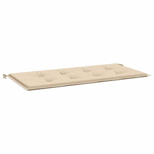 VidaXL tuinbank kussen, beige stof, L x B x D120 x 50 x 3 cm, Diversen, Overige Diversen, Ophalen