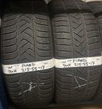 2x215-55-17 Pirelli Winter 2x4.5m €35 per band 215 55 17, Ophalen, 17 inch, Winterbanden, Band(en)