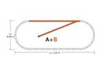 Schaal H0 Roco 61101 - Track set B #422 (H0 (1:87), 2-rail)