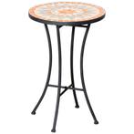 TRUUSK Bijzettafel Tuintafel Bloemenkruk Rond Ø35,5 Cm Weerb, Verzenden, Nieuw