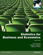 Statistics for Business and Economics, 9780273767060, Verzenden, Zo goed als nieuw, HBO