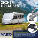MASKO® Disselslot - Koppelingsslot - Aanhangwagenslot - Zwar, Caravans en Kamperen, Verzenden, Zo goed als nieuw