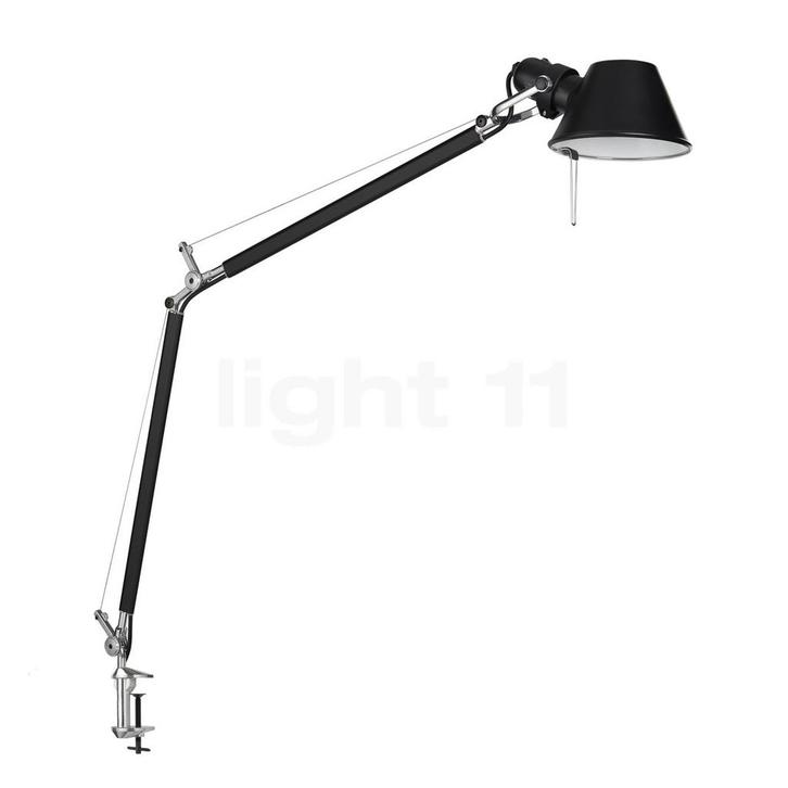 Artemide Tolomeo Tavolo, zwart - met tafelklem (Tafellampen), Huis en Inrichting, Lampen | Tafellampen, Nieuw, Verzenden