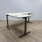 Eromes slinger hoekbureau (links) 200x160 cm, ahorn - grijs, Ophalen of Verzenden, Gebruikt, Bureau