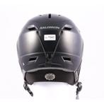 53 54 55 56 skihelm/snowboardhelm SALOMON PIONEER LT, Black/, Gebruikt, Verzenden, Overige typen, Salomon