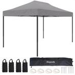 Tweedekans | LifeGoods Partytent Paviljoen 3,0 x 4,5 m, Tuin en Terras, Partytenten, Ophalen of Verzenden, Zo goed als nieuw