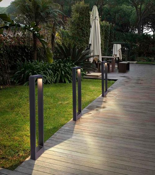 Moderne LED Tuinverlichting – Waterdichte Gazonlamp Aluminiu, Huis en Inrichting, Lampen | Overige, Nieuw, Verzenden