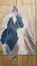 Alexandre Denonne (1879-1953) - Jeune femme assise, Antiek en Kunst