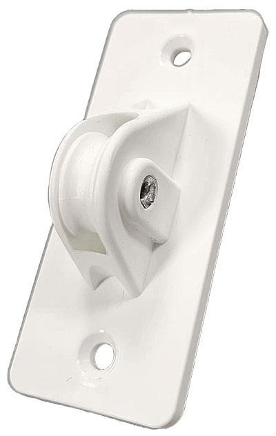 Koorddoorvoer Breed - 250mm Lengte - 35x82mm - Wit - Rolluik, Doe-het-zelf en Verbouw, Overige Doe-het-zelf en Verbouw, Nieuw