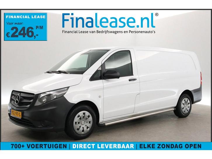 Mercedes-Benz Vito 114 CDI Extra Lang Euro6 Airco Cruise, Auto's, Bestelauto's, Lease, Handgeschakeld, Diesel, Wit, Mercedes-Benz