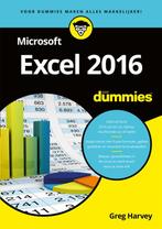 Voor Dummies  -   Microsoft Excel 2016 voor Dummies, Boeken, Gelezen, Greg Harvey, Verzenden