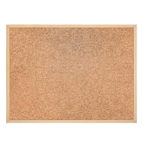 Kurk prikbord - houten lijst - 60 x 90 cm, Huis en Inrichting, Woonaccessoires | Memoborden, Ophalen of Verzenden