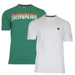 Donnay Donnay Heren - 2-Pack - T-Shirt Daks + Vince -, Kleding | Heren, Verzenden, Nieuw
