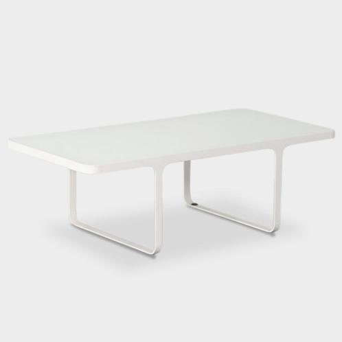 Naugthone Trace bijzettafel, melkglas / wit, 110 x 55 cm, Zakelijke goederen, Kantoor en Winkelinrichting | Kantoormeubilair en Inrichting