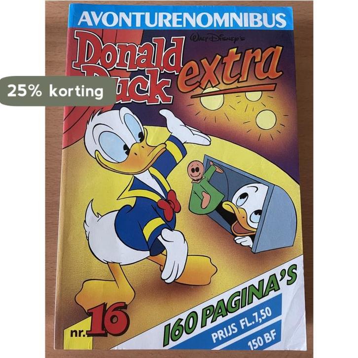 Donald Duck extra avonturenomnibus deel 16 8710722677108, Boeken, Overige Boeken, Gelezen, Verzenden