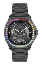 Philipp Plein $keleton $pectre PWRAA0823 automatisch horloge, Nieuw, Overige merken, Staal, Staal