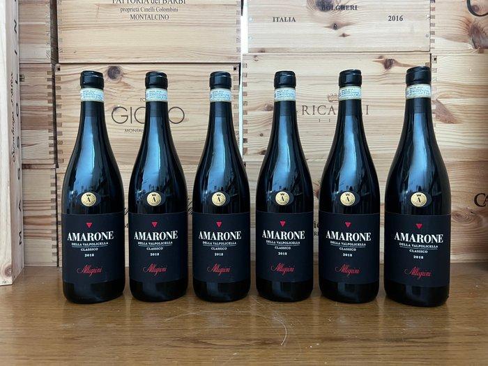 2018 Allegrini - Amarone della Valpolicella Classico - 6, Verzamelen, Wijnen