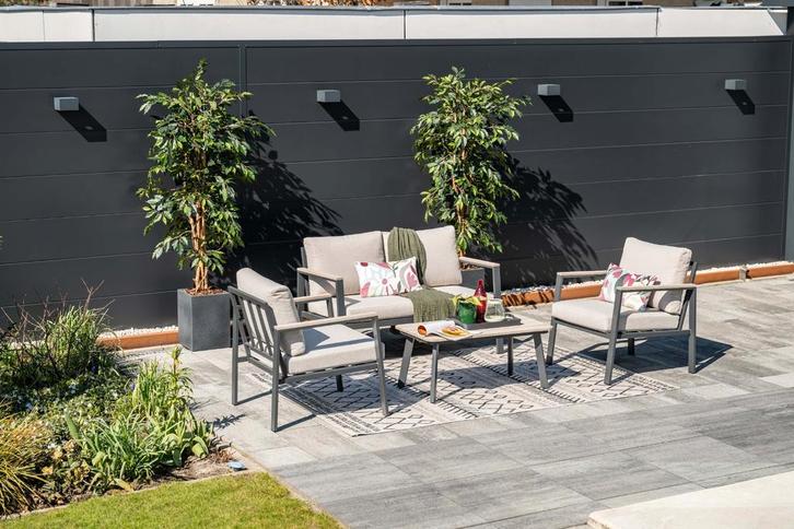 Garden Impressions Ricca aluminium loungeset, Tuin en Terras, Tuinsets en Loungesets, Loungeset, Nieuw, Overige materialen, Verzenden