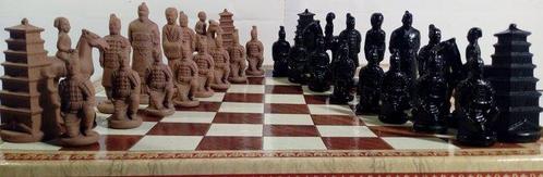 Schaakspel - Piezas Guerreros de Xian - Terracota, Antiek en Kunst, Curiosa en Brocante
