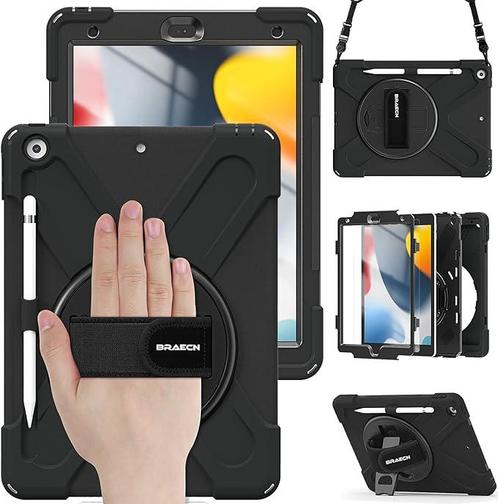 Robuuste Tablet Hoes - Geschikt voor iPad 10,2 inch-, Telecommunicatie, Mobiele telefoons | Hoesjes en Frontjes | Overige merken