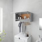 vidaXL Kledingkast 70x32,5x35 cm bewerkt hout betongrijs, Huis en Inrichting, Kasten | Kledingkasten, Verzenden, Nieuw
