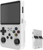 Retro game console - 64GB - 10.000 spellen - Wit - R36S •, Verzenden, Zo goed als nieuw
