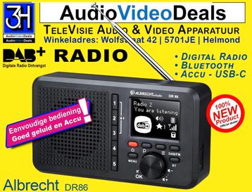 DAB+ digitale radio Eenvoudige bediening Goed geluid Accu beschikbaar voor biedingen