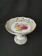 Stadt Meissen - Piatto da torta con bordo sfondato dorato, Antiek en Kunst, Antiek | Glas en Kristal