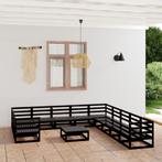 vidaXL 12-delige Loungeset massief grenenhout, Tuin en Terras, Verzenden, Nieuw, Loungeset
