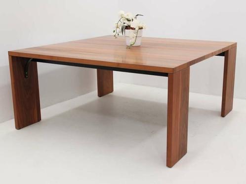 Vergadertafel Castelijn 160x160cm, stroken in de kleur, Huis en Inrichting, Tafels | Eettafels, Gebruikt, Ophalen of Verzenden