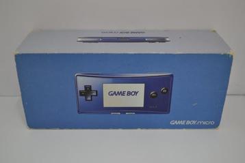 GameBoy Advance Micro Blue beschikbaar voor biedingen
