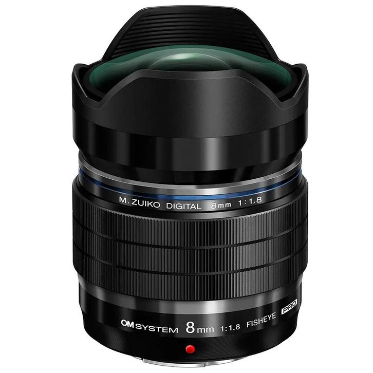 OM SYSTEM M.Zuiko Digital ED 8mm f/1.8 Fisheye Pro, Audio, Tv en Foto, Fotografie | Lenzen en Objectieven, Groothoek Fisheye-lens