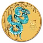 Gouden Lunar III Coloured - 1/10 oz 2025 Year of the, Verzenden, Losse munt, Goud