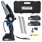 NovarGarden Mini Kettingzaag NG2 - Met Koffer &amp; 2 Accu’s, Tuin en Terras, Verzenden, Nieuw, Boomzaag, NovarGarden