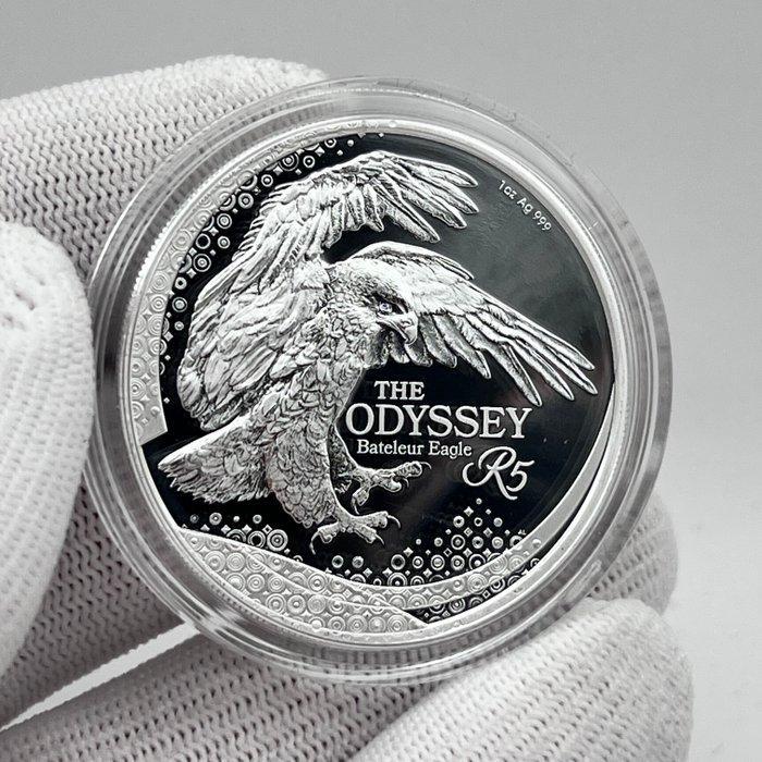 Zuid-Afrika. 5 Rand 2025 – Bateleur Eagle – 1 oz Silver .999, Postzegels en Munten, Munten | Europa | Niet-Euromunten
