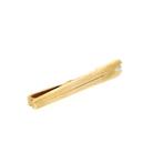 Gouden dasschuif met diamant | 0,005 ct. (vintage) (vintage), Sieraden, Tassen en Uiterlijk, Broches, Gebruikt, Overige kleuren