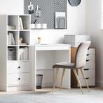 vidaXL Bureau Wit 70 x 50 x 76 cm Bewerkt hout, Huis en Inrichting, Bureaus, Verzenden, Nieuw