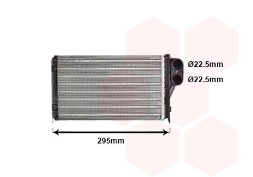 KACHEL RADIATEUR VOOR PEUGEOT 406 8_ 1995-1999 6448G9, Auto-onderdelen, Airco en Verwarming, Nieuw, Ophalen of Verzenden