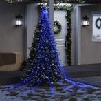 vidaXL Kerstboomverlichting 320 blauwe LEDs 375 cm, Diversen, Kerst, Verzenden, Nieuw