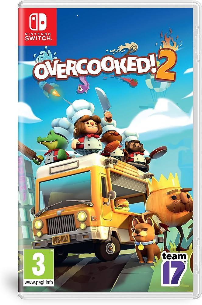 Switch Overcooked 2, Spelcomputers en Games, Games | Nintendo Switch, Zo goed als nieuw, Verzenden